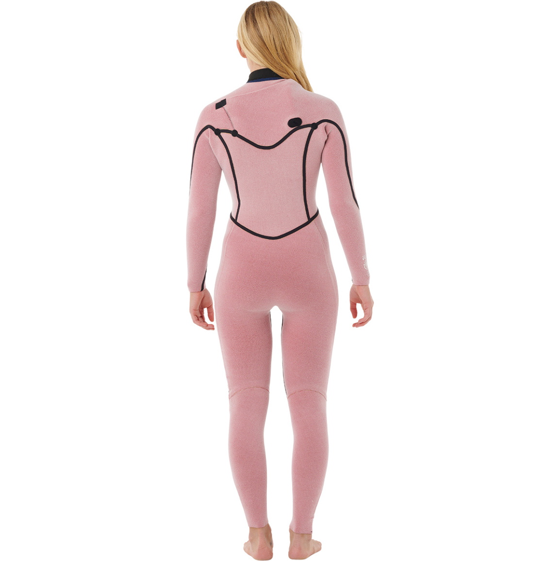 2026 Rip Curl Womens Flashbomb 4/3mm Chest Zip Wetsuit 16IWFS - Black